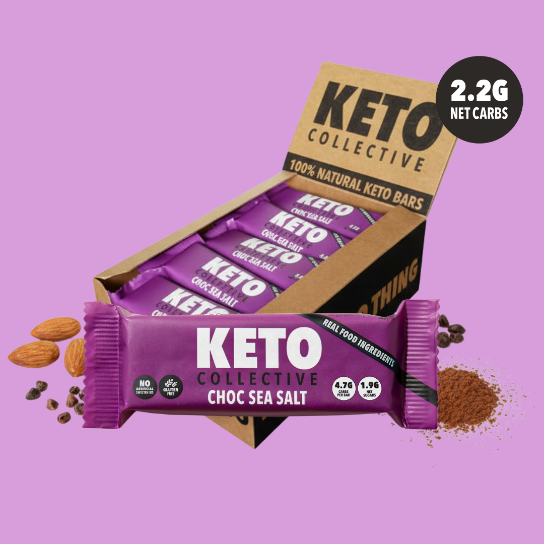 CHOC SEA SALT KETO BARS (40g x 15)