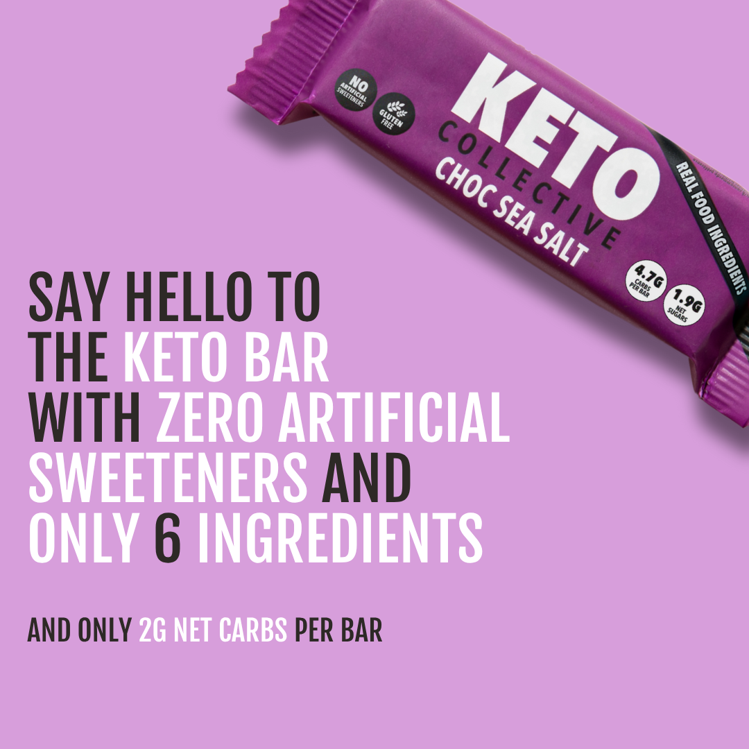 CHOC SEA SALT KETO BARS (40g x 15)