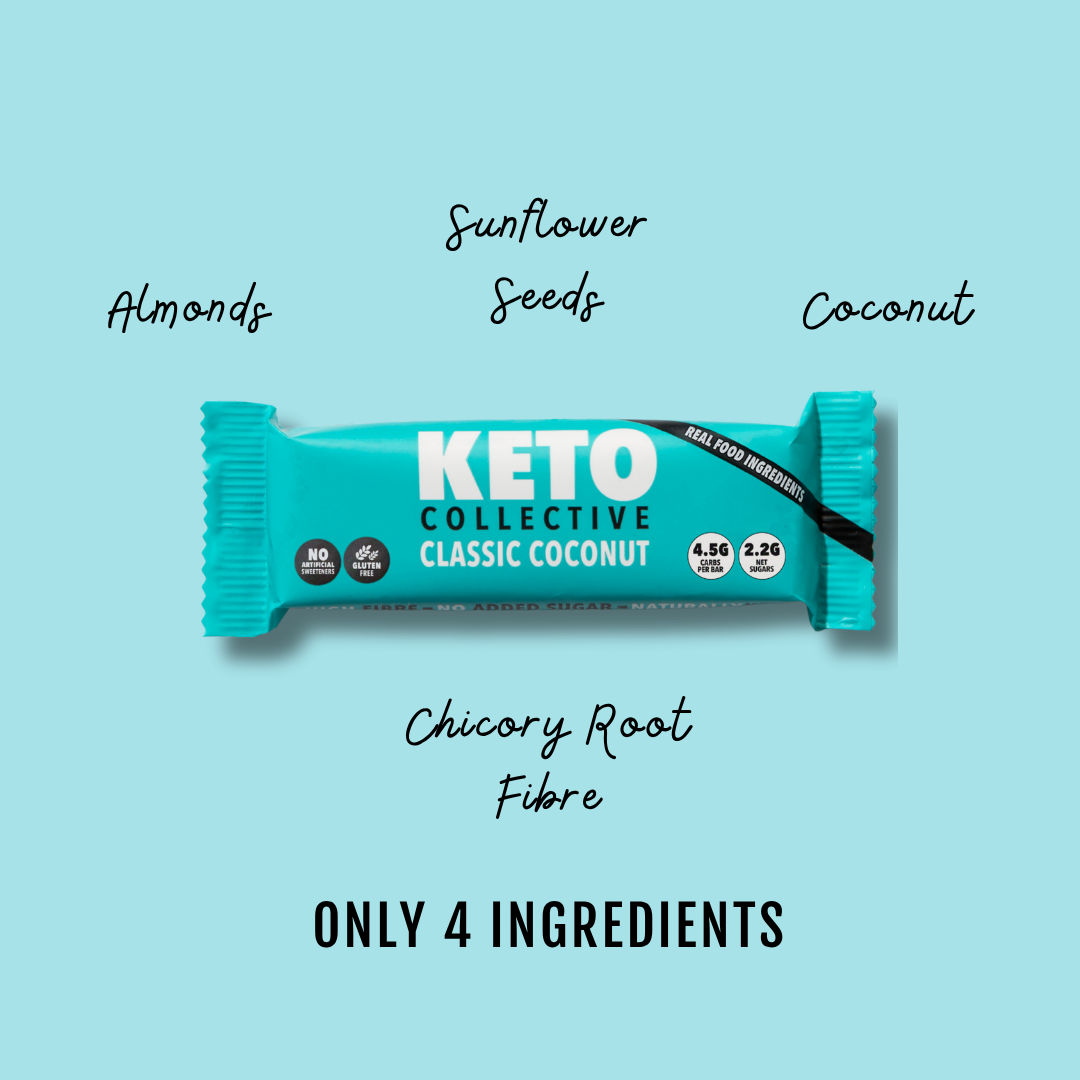 CLASSIC COCONUT KETO BARS (40g x 15)