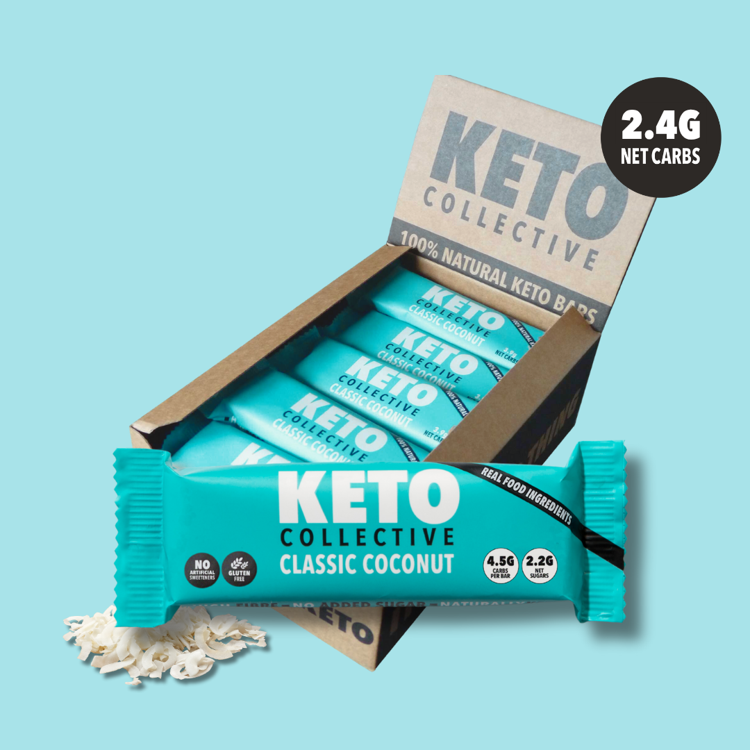 CLASSIC COCONUT KETO BARS (40g x 15)