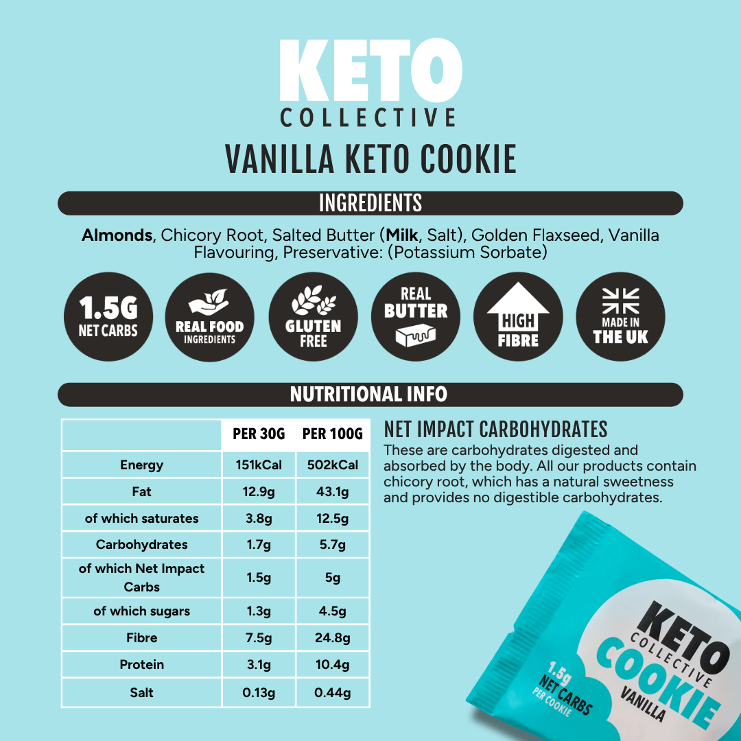 KETO COOKIES MIXED BOX (30g x 12)