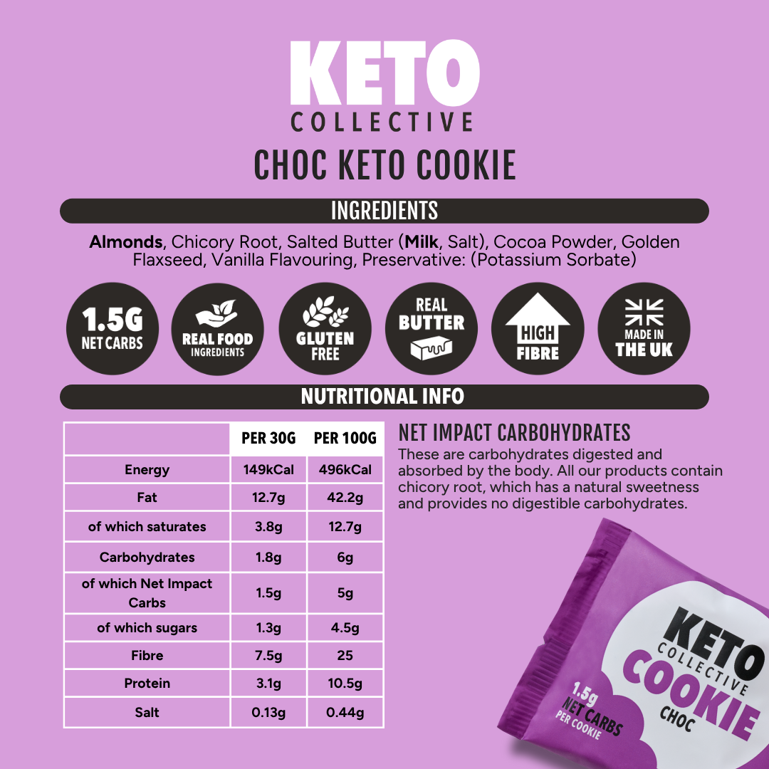 KETO COOKIES MIXED BOX (30g x 12)