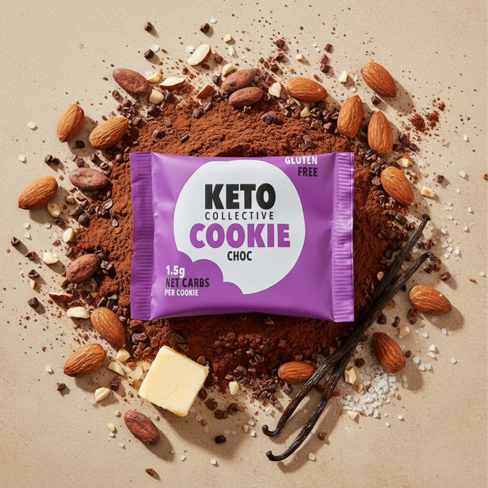 CHOC KETO COOKIES (30g x 12) – EU-Versand