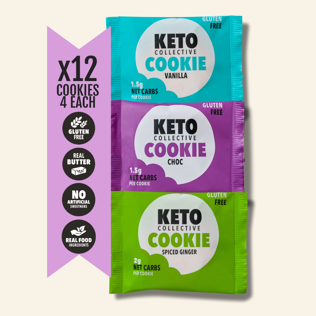 KETO COOKIES MIXED BOX (30g x 12)