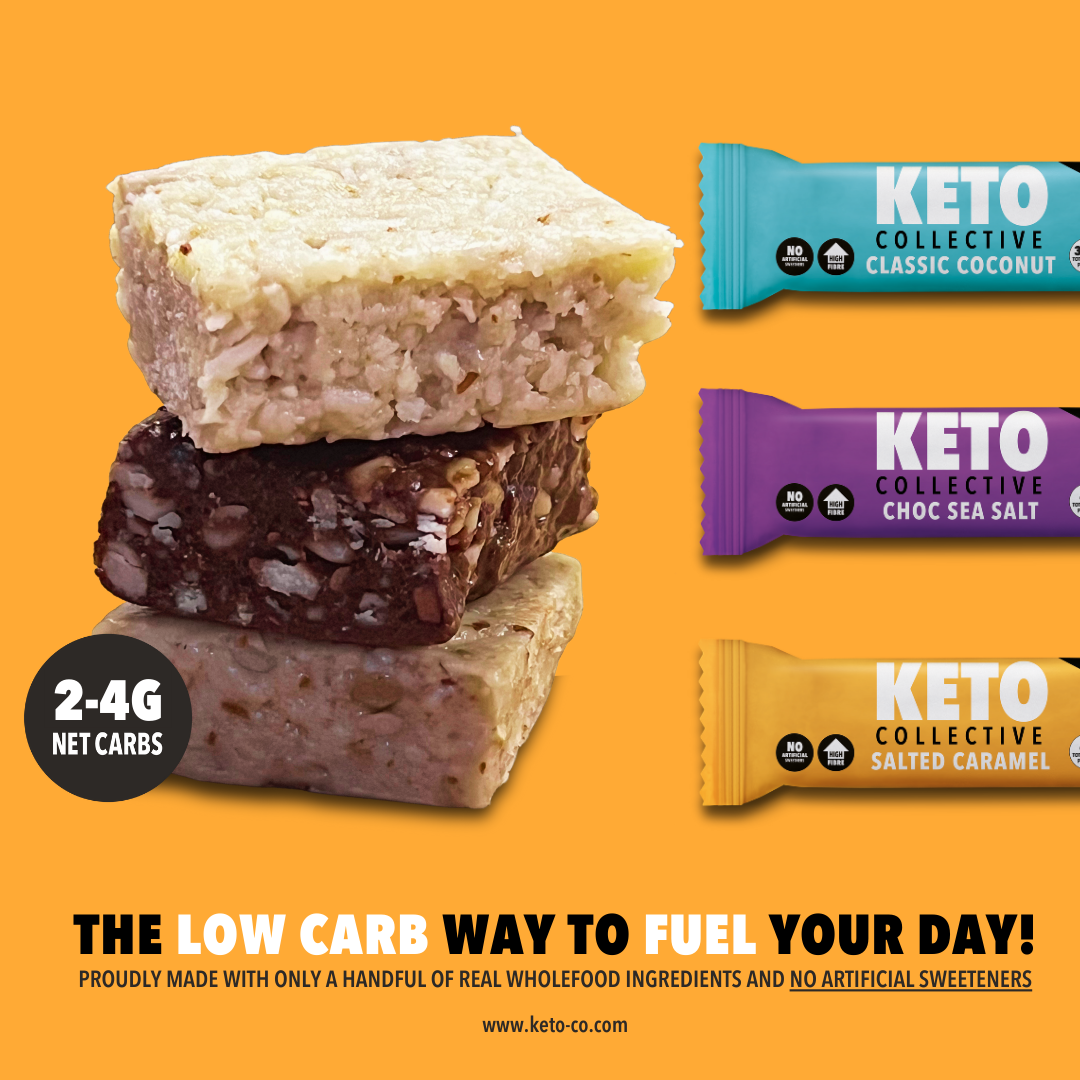 Gesalzene Karamell-Keto-Riegel (x 15) – EU-Versand