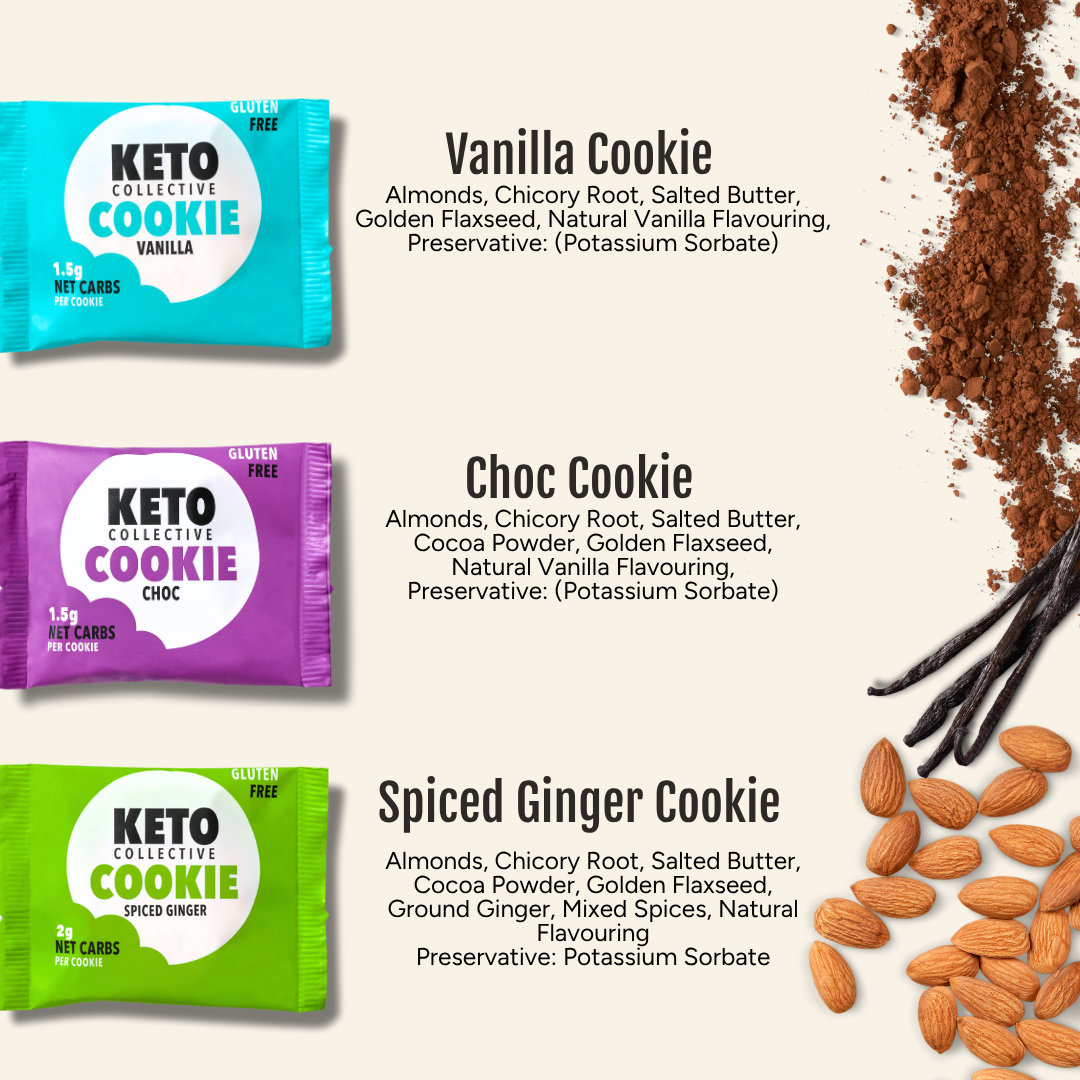 KETO COOKIES MIXED BOX (30g x 12)