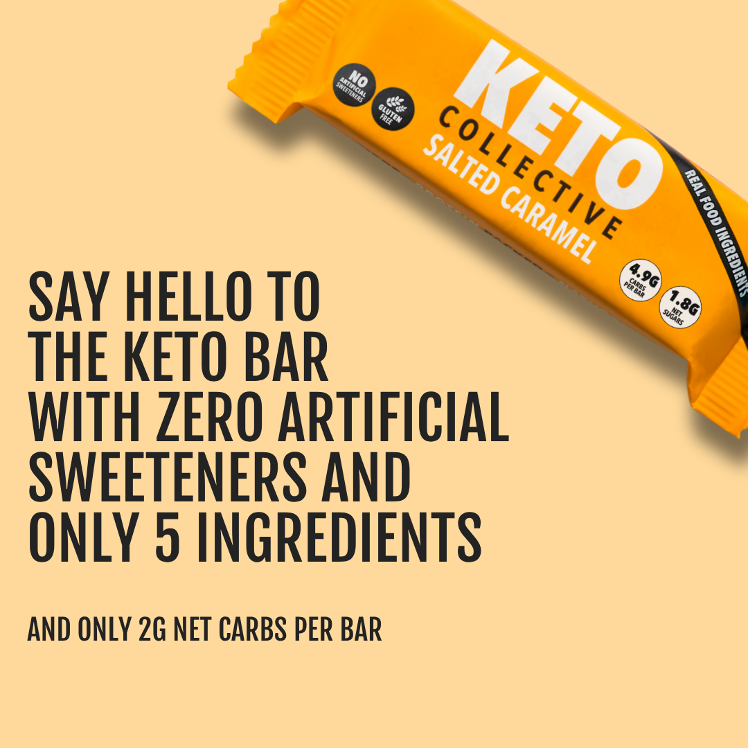 SALTED CARAMEL KETO BARS (40g x 15)