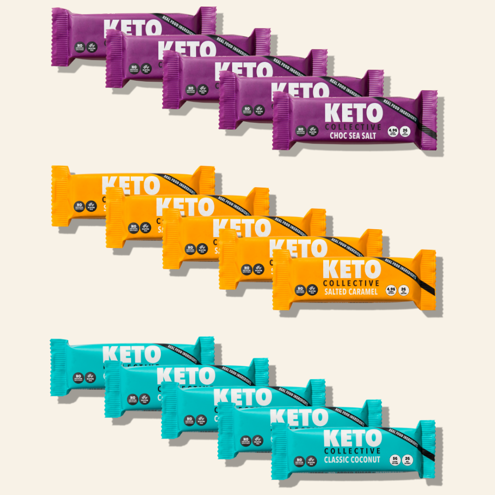 Keto Bars Mixed Box (15 x 40g)
