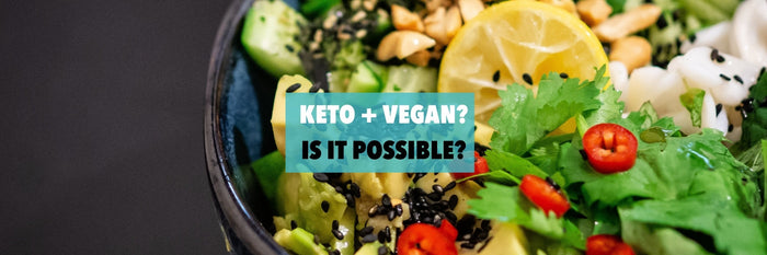 keto vegan diet banner