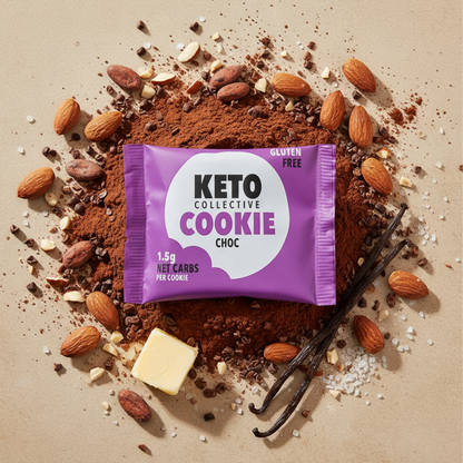 CHOC KETO COOKIES (30g x 12) – EU-Versand