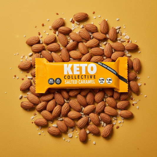 SALTED CARAMEL KETO BARS (40g x 15)
