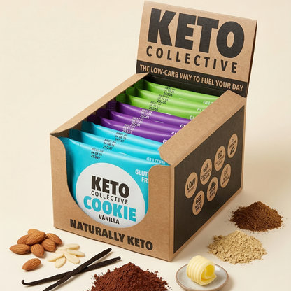 Keto Cookies Mixed Box (12 x 30g)