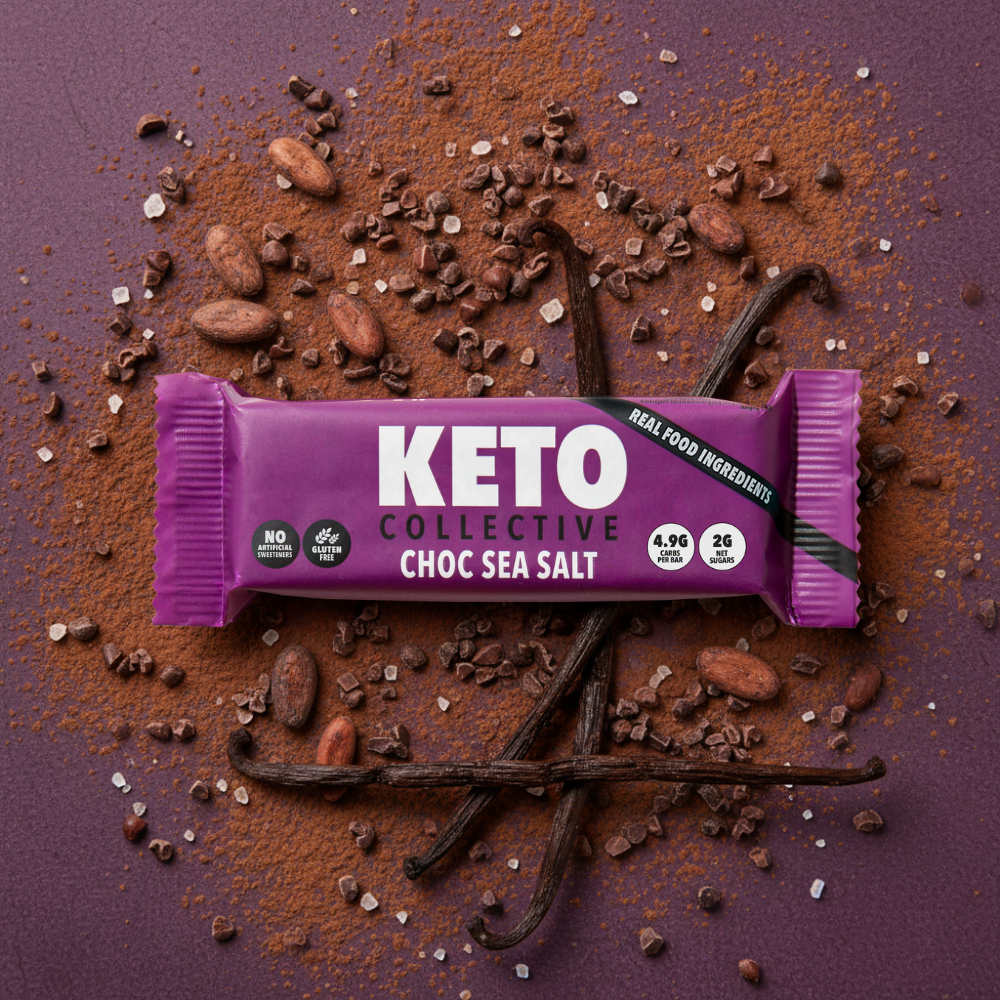 Choc Sea Salt Keto Bars (15 x 40g)
