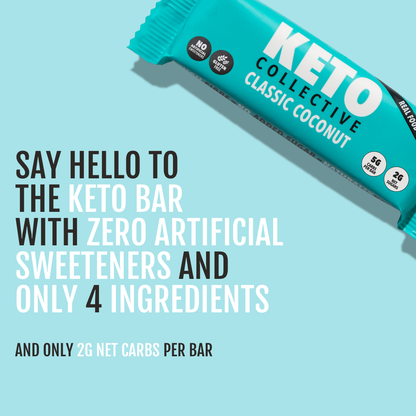 Classic Coconut Keto Bars (15 x 40g)