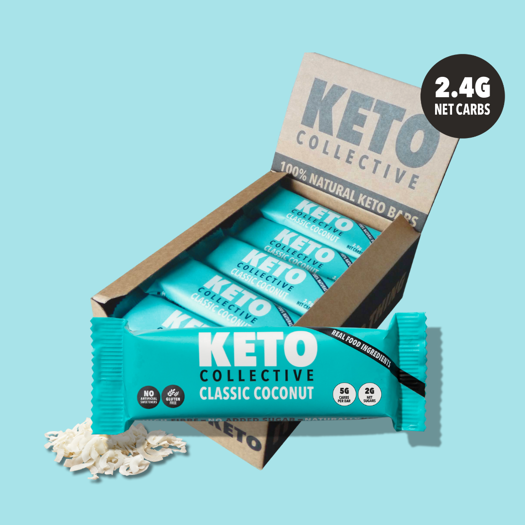 Classic Coconut Keto Bars (15 x 40g)