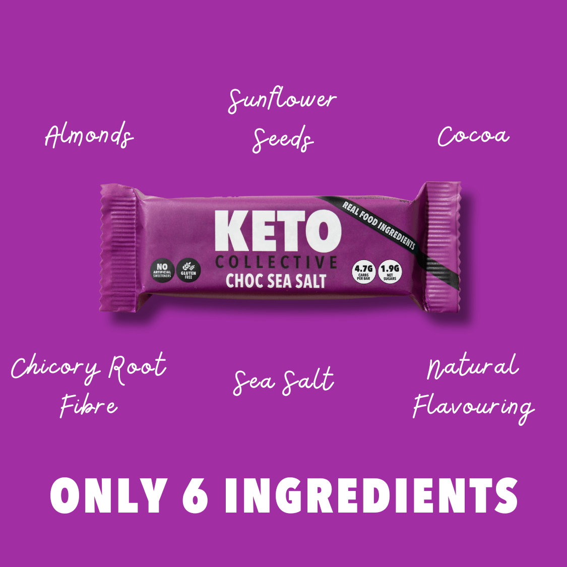 SCHOKOLADEN-MEERSALZ-KETO-RIEGEL (40 g x 15) – EU-Versand