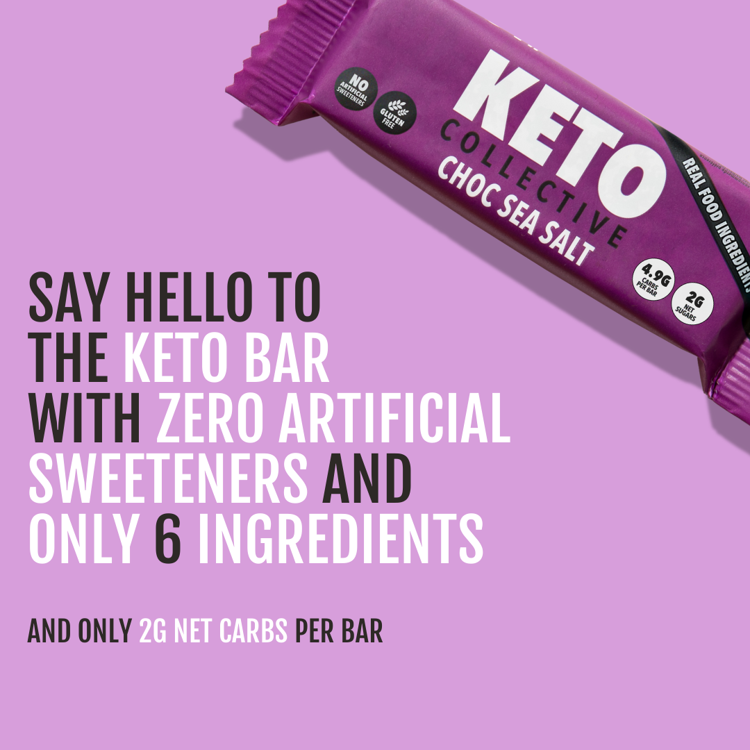 Choc Sea Salt Keto Bars (15 x 40g)