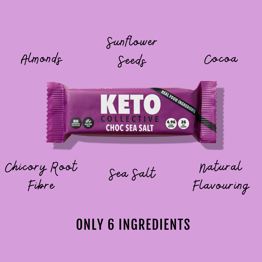 Choc Sea Salt Keto Bars (15 x 40g)
