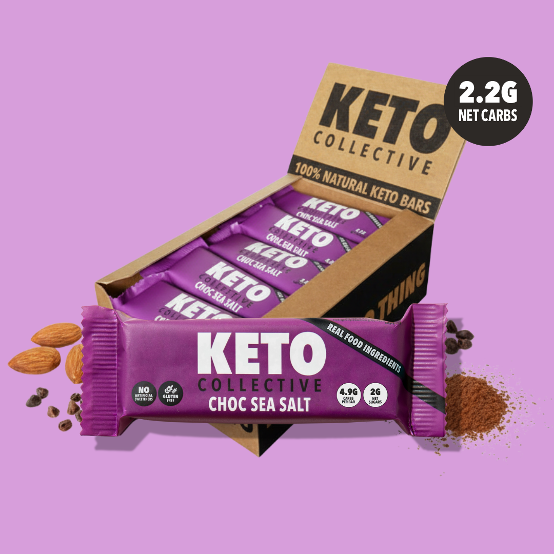 Choc Sea Salt Keto Bars (15 x 40g)