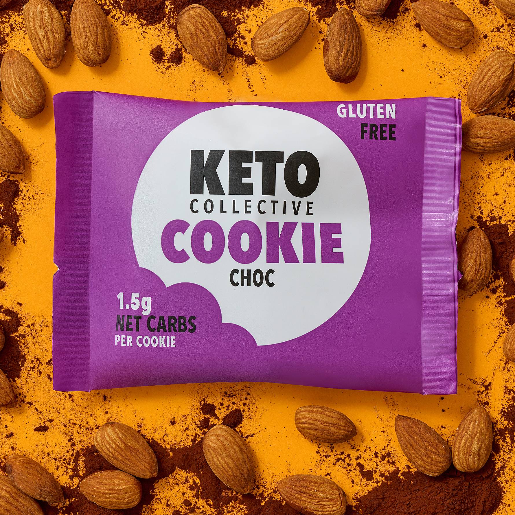 keto collective choc keto cookie almond bk