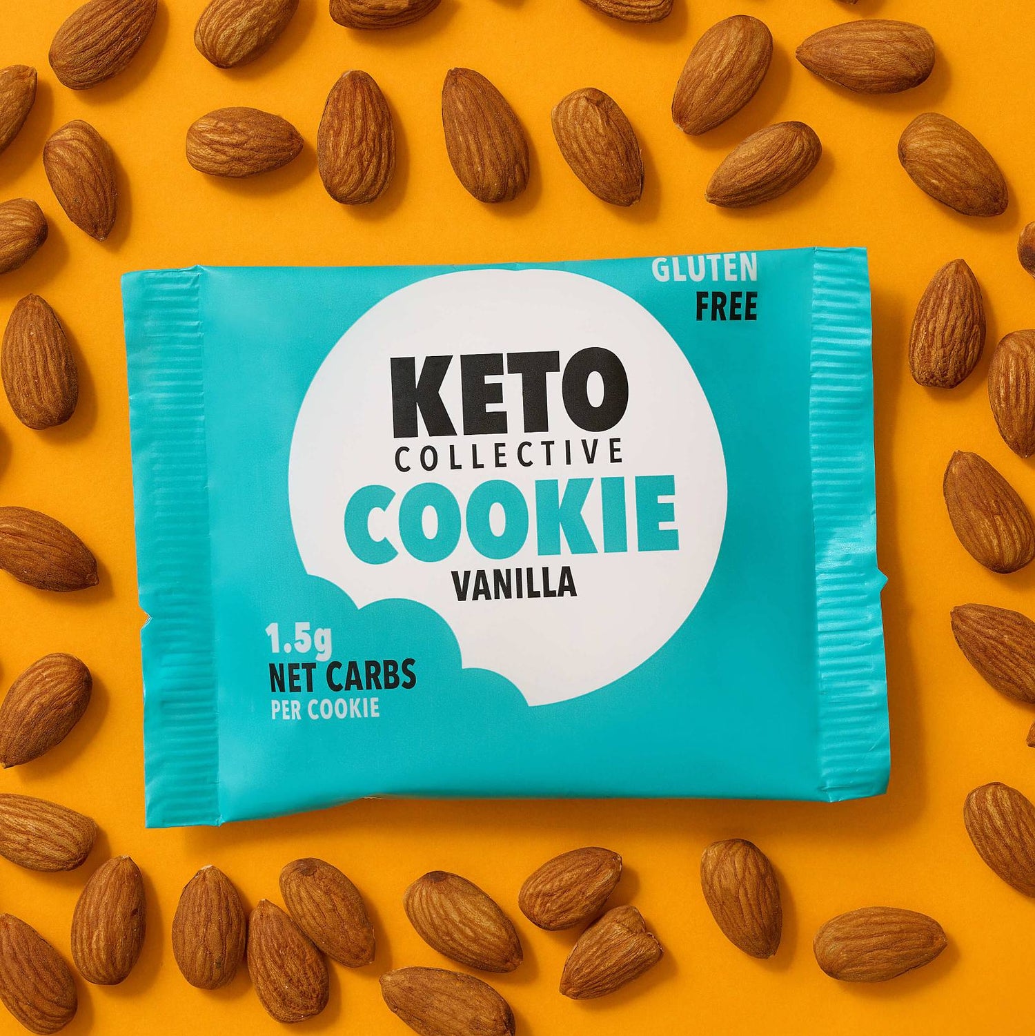 keto collective vanilla keto cookie almonds