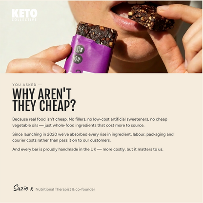 Keto Bars Mixed Box (15 x 40g)