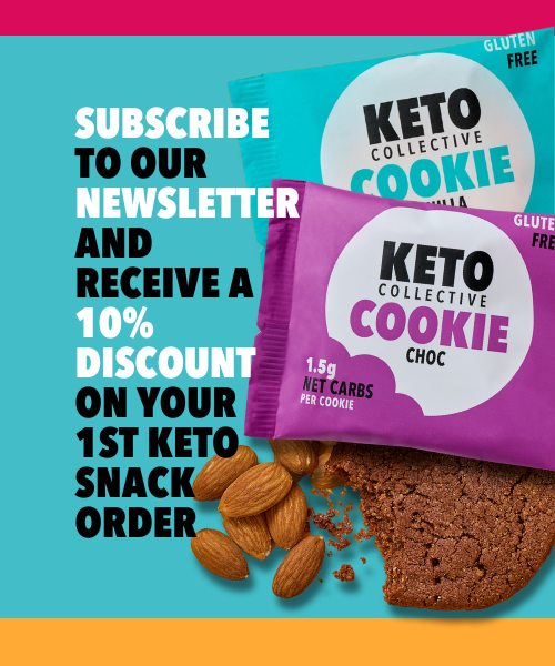 keto cookies eu newsletter signup banner mobile