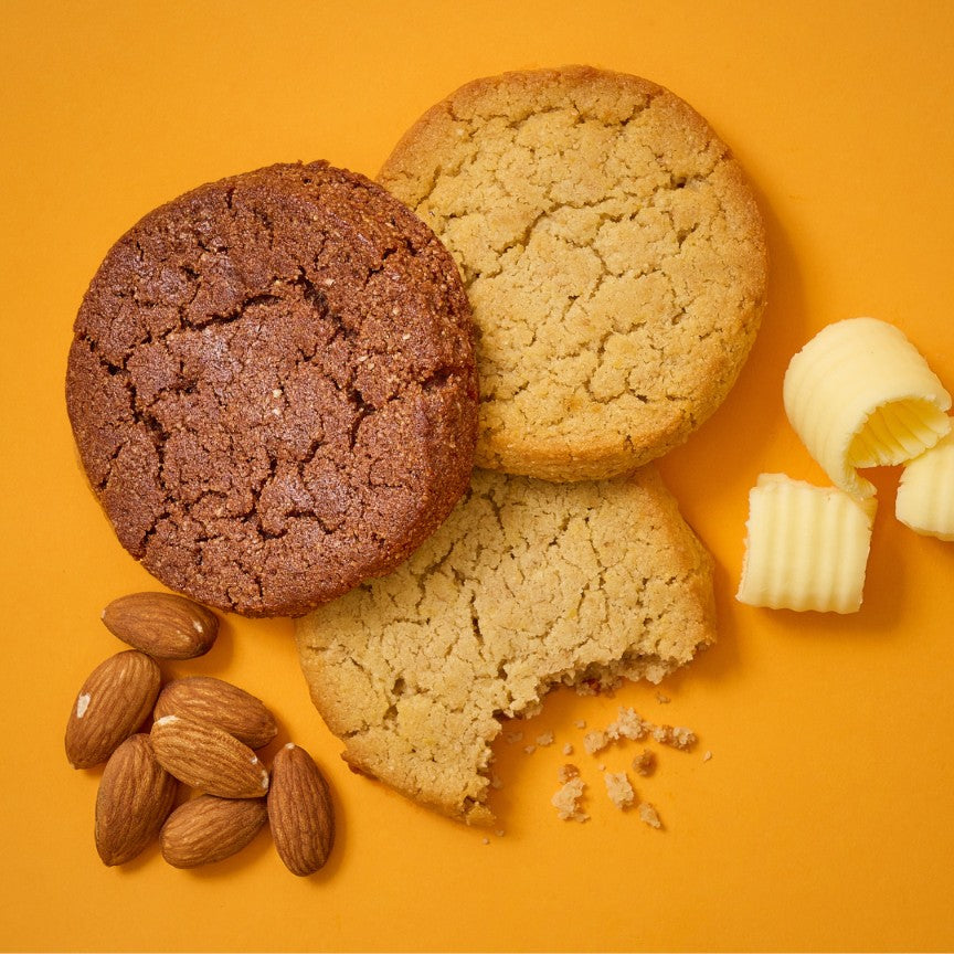 keto cookies vanilla and chocolate