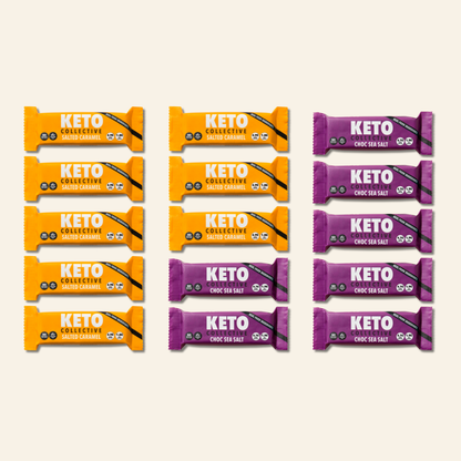 MIXED SELECTION OF KETO BARS (40g x 15)