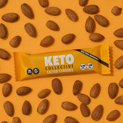 Gesalzene Karamell-Keto-Riegel (40 g x 15) – EU-Versand