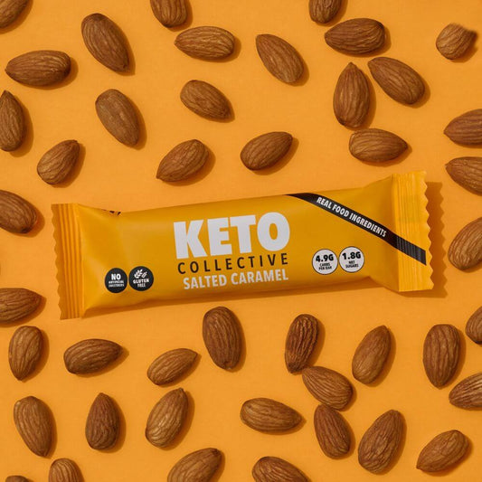 SALTED CARAMEL KETO BARS (40g x 15)