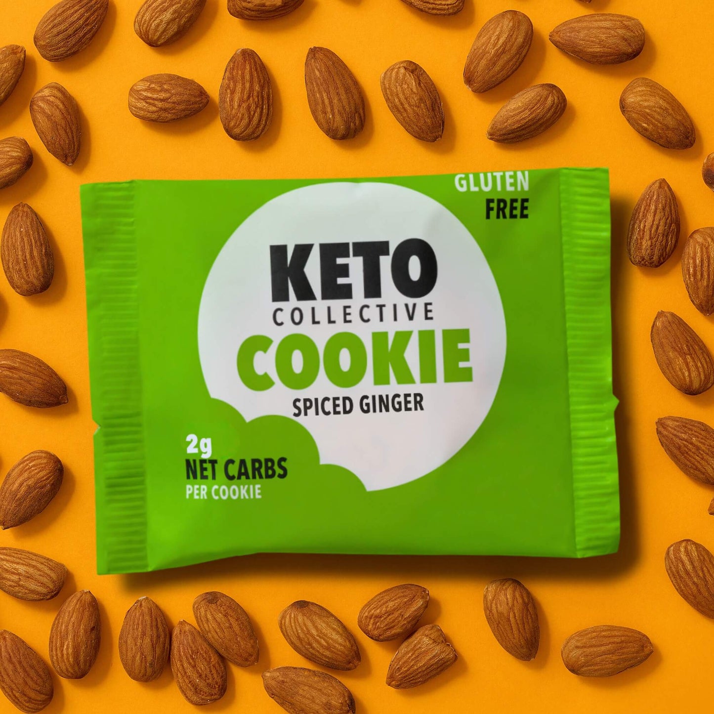NEU! GEWÜRZTE INGWER KETO-KEKSE (30g x 12) - EU-Versand